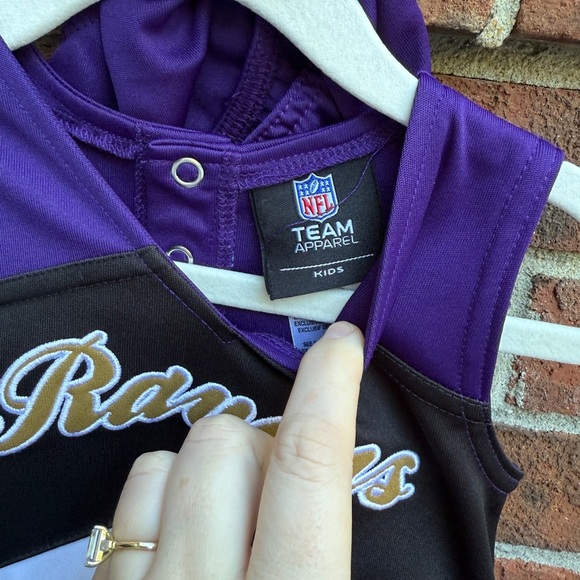 NFL Ravens Baltimore Football Cheerleader Dress Costume Size 2T - Picture 2 of 4